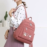 Вместительный и большой рюкзак, сумка для путешествий для матери, для среднего возраста, с вышивкой