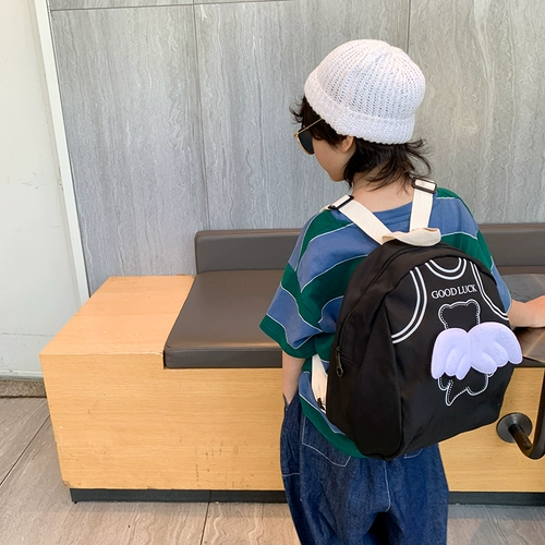 Детская сверхлегкая сумка для раннего возраста, универсальный мультяшный детский школьный рюкзак, с медвежатами