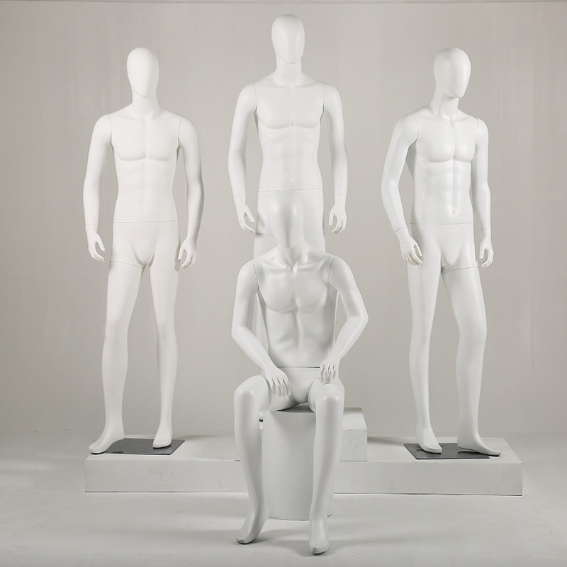 Huajun clothing store model props male full body suit fake human body dumb black wedding shop window display table