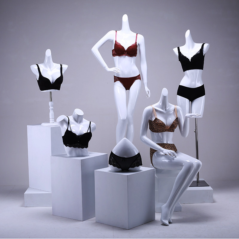 Huajun underwear model female half body full body fake body swimsuit bra pajamas window display stand props