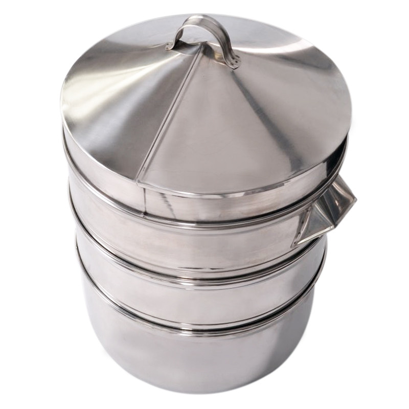 Steam Coop Stainless Steel Commercial Steam Cage 40Cm 3 0 thick thickened induction cookers Large Steam Cage Steamer Multilayer