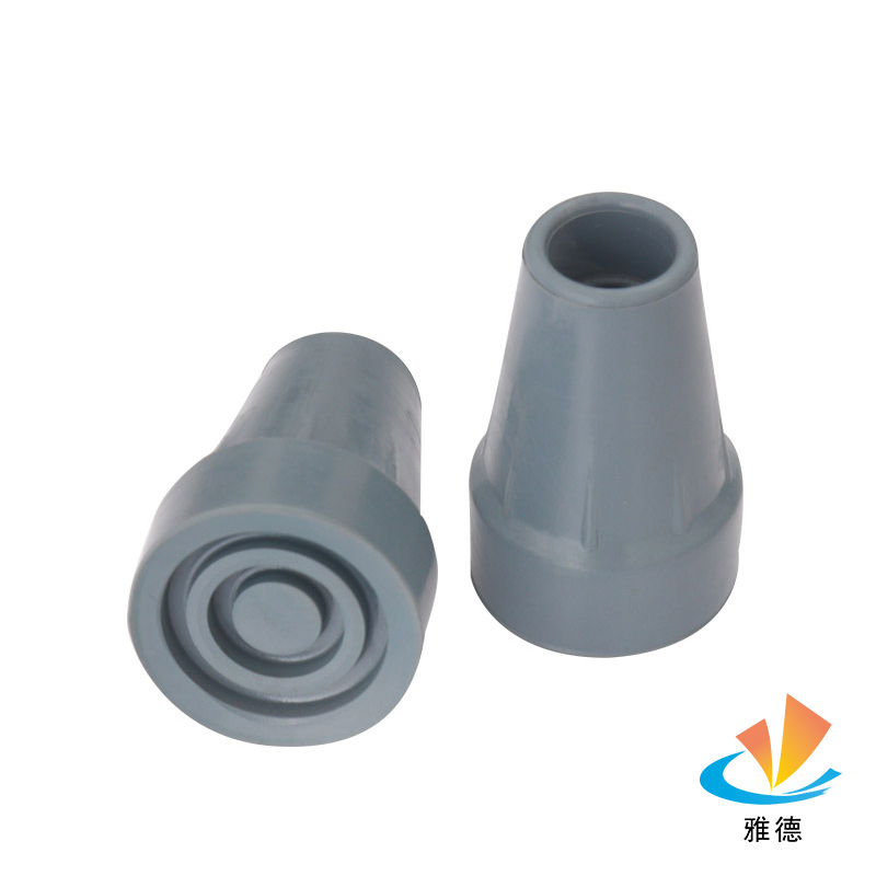 Aluminum alloy height adjustable armpit crutch Cane accessories Crutch non-slip foot pad Armpit crutch special foot pad