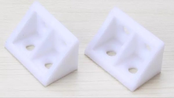 Angle code Jinke hardware degree right angle bracket fixed angle iron piece L-shaped triangle plastic sheet 7 seven-word laminate connector