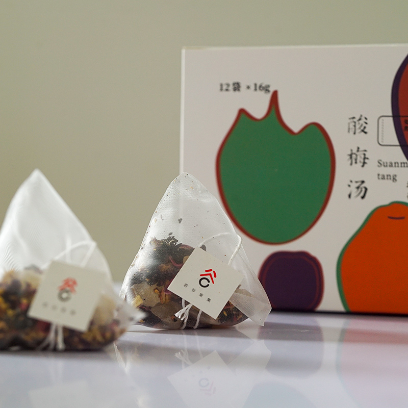 Ruogu Jiaji ) no boiling sour plum soup cold brew tea bag raw materials homemade brewing old Beijing dried osmanthus flowers