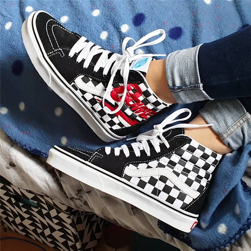 Vans x David Bowie David Bowie co-named Hua Chenyu with wear resistant casual plate shoes