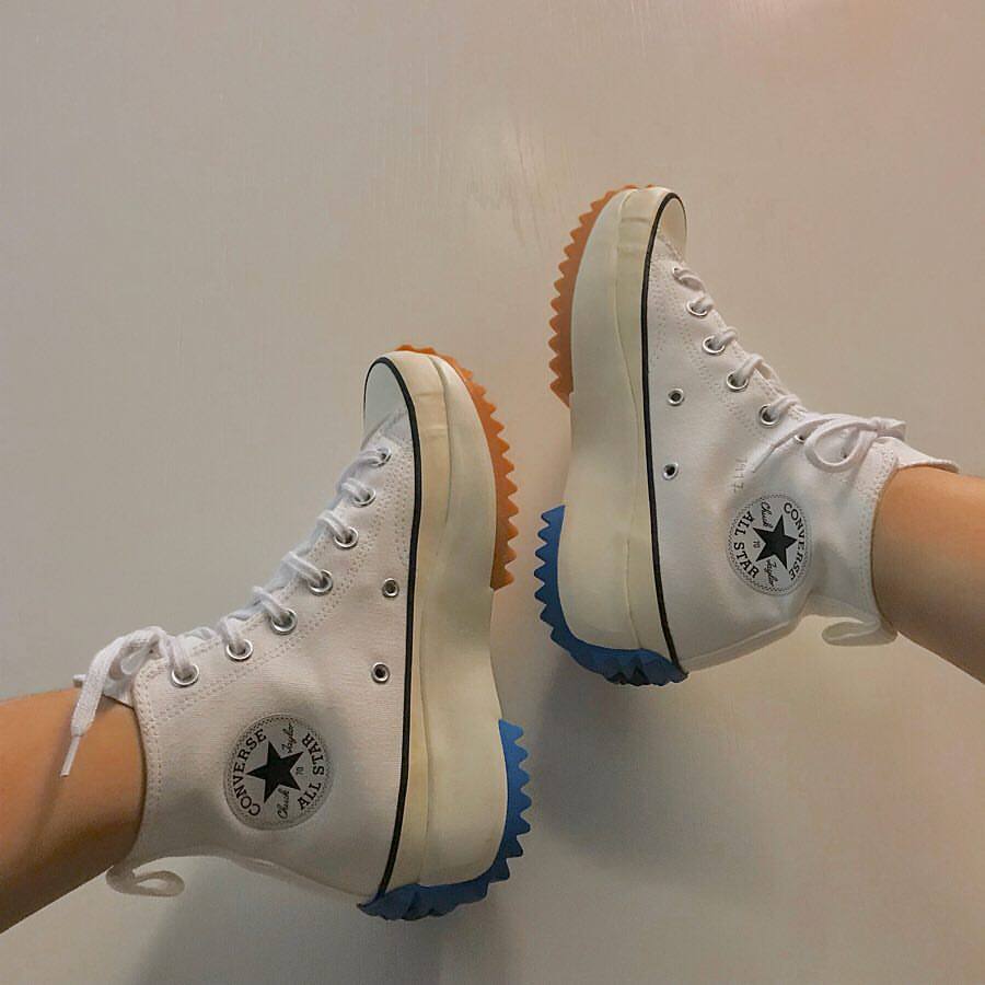 The Converse JW Anderson x Converse Run Star joint Thick Bottom Men And Women Sails Shoes