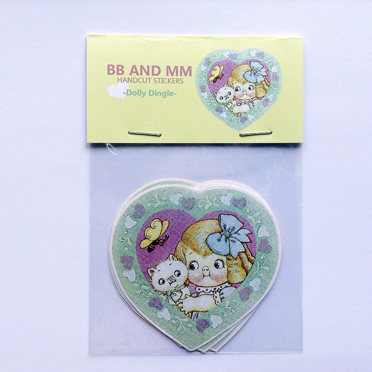 vintage retro homemade sticker big avatar dolly dingle Fat Dolly Tomato Soup Doll Fat Doll