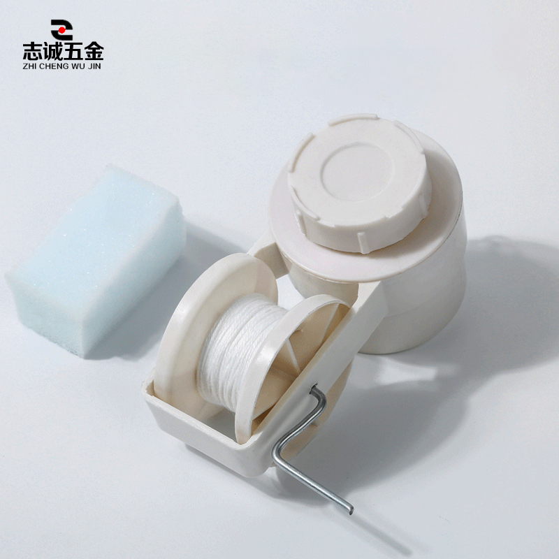 Factory direct supply hand-cranked scriber woodworking special ink fountain line with sponge manual take-up line elastic woodworking tool