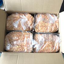 Thai papaya bum 500g papaya crushed 1-3mm papaya grain fruit oat tea papaya dried baked raw material