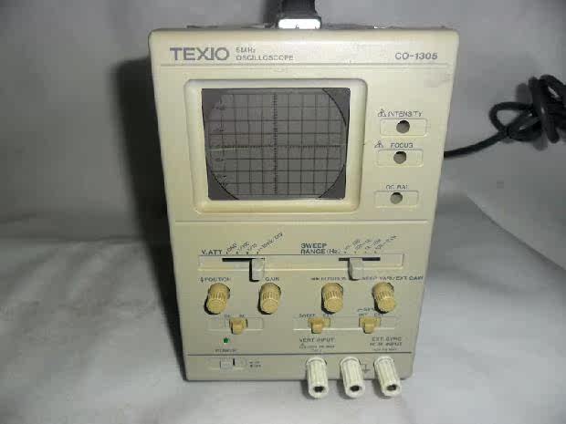 Осциллограф texio 德仕co-1305 模拟示波器 5m 二手模拟示波器 8成新现货出售 Deshi