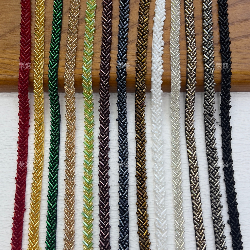 7mm Small Figure-Eight Hand-Beaded Lace Trim for Clothing Collar, Cuffs, Belt Decoration, DIY Accessories, Clothing Accessories 7mm Small Figure-Eight Hand-Beaded Lace Trim for Clothing Collar, Cuffs, Belt Decoration, DIY Accessories, Clothing Accessories