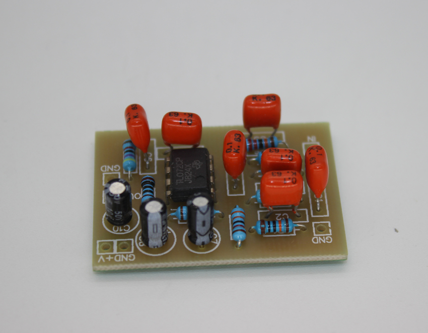Diy handmade single effect device Subsonic Filter subbass ultra-bass filter circuit board
