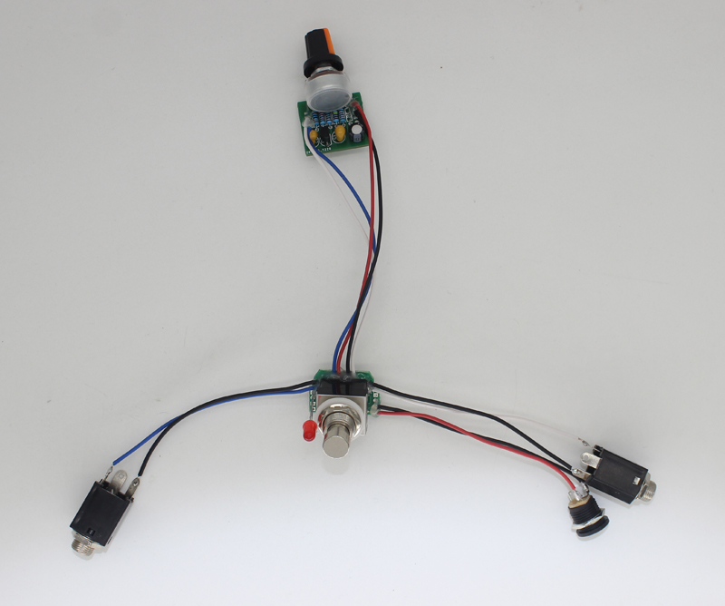 DIY manual electric guitar monolithic effect circuit board Boost excitation lifting monolithic effect circuit board