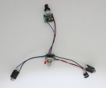 DIY handmade electric guitar single-block effect circuit board Boost Boost single-block effect circuit board