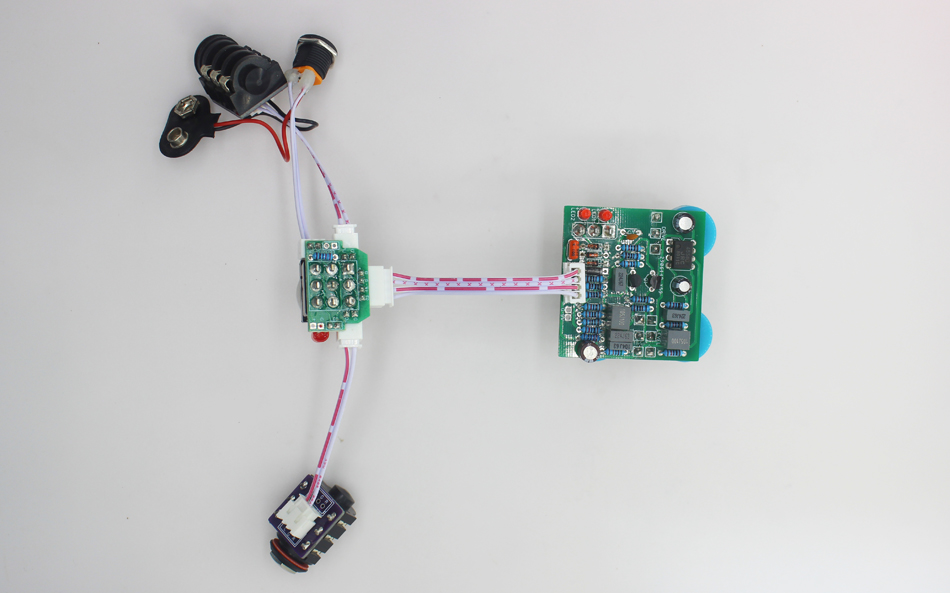 DIY handmade electric guitar effect Dynamic Overdrive re-engraved overload single effect circuit board