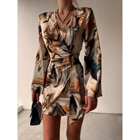 SKIRT Long Sleeve Dress Women Part Dress Sexy Dress Women