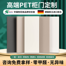 peet cabinet door custom skin sensation high light kitchen free from handle domestically made high-end European loose plate wardrobe cupboard door plate door plate