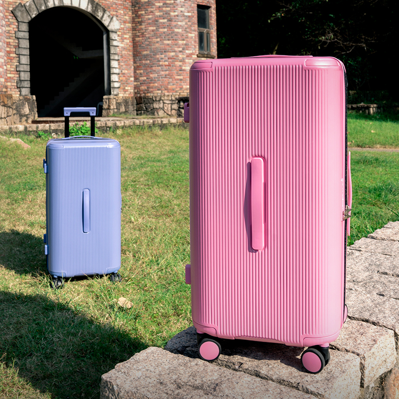 Koggo Pure Pc Luggage Large Capacity 2026 New Model Checked Password Suitcase Student Travel Trolley Case 28 Inch 30