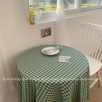 OK holiday * Korean wind ins color tablecloth picnic cloth tea restaurant coffee shop pose background cloth niche