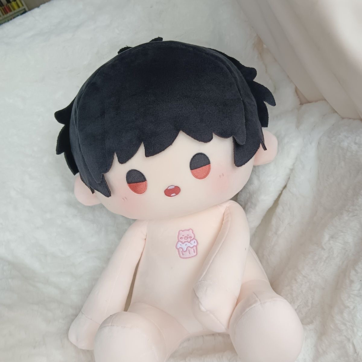 原创TF家族4代陈浚铭属性40CM棉花娃娃超萌可爱玩偶爱豆毛绒同人-淘宝网