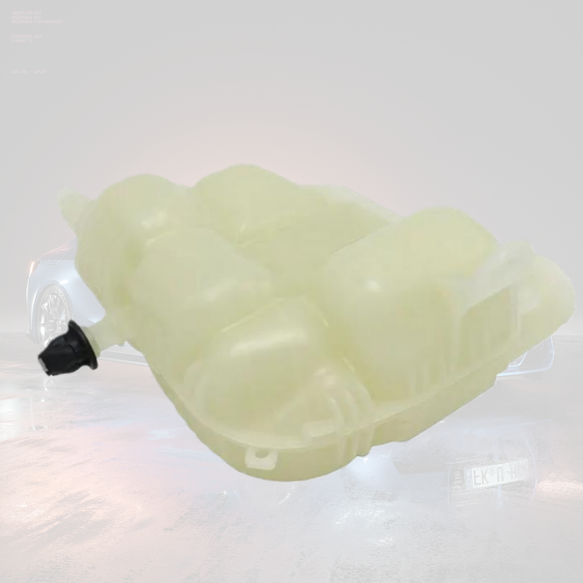Подходит для BMW Mini F52 X1 F49 F54 F55 F56 F57 бачок охлаждающей воды, дополнительная бутылка воды, дополнительный бак воды