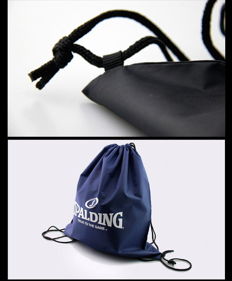 Spalding túi bóng rổ đích thực túi đơn giản túi bóng rổ bóng đá thể thao ba lô đơn giản ba lô tiện lợi quả bóng rổ tiêu chuẩn	