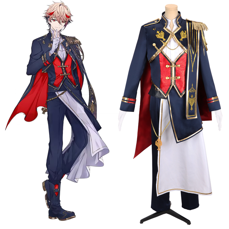 Rainbow Society Virtual Youtuber Seraph Diizgarden 7Th Anniversary Live Costume Cosplay Costume