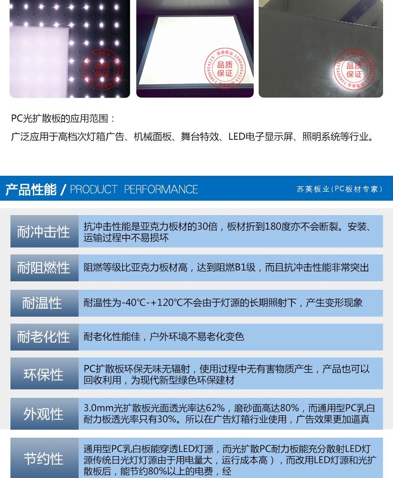 匀光板pc光扩散板灯光片均光led透光乳白柔光磨砂亚克力灯罩-阿里巴巴