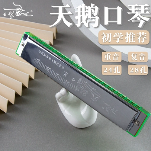 Лебедь, детская губная гармошка, музыкальные инструменты для взрослых, подходит для начинающих