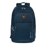 Вместительный и большой водонепроницаемый школьный рюкзак со сниженной нагрузкой, для средней школы, защита позвоночника