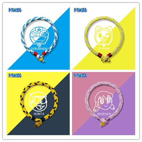 Taiwan Artisanal DIY Dora A Dream Series Trend Eight strands Childhood Feelings Cartoon Cotton Thread Bracelet Bracelet