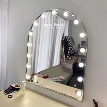 Wedding shop makeup mirror photo studio photography makeup mirror aesthetic design studio beauty mirror tattoo eyebrow beauty mirror