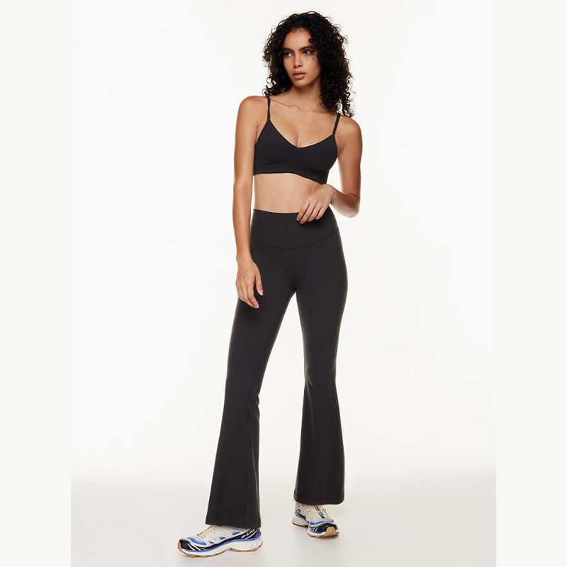 Canadian Aritzia Tna Butter Soft and Stretchy Flared Pants High-Waisted Elastic Yoga Wide-Leg Leggings for Women Canadian Aritzia Tna Butter Soft and Stretchy Flared Pants High-Waisted Elastic Yoga Wide-Leg Leggings for Women
