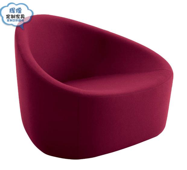 FRP phòng chờ ghế thiết kế giải trí đồ nội thất giải trí sáng tạo ghế sofa hình ghế sofa sợi thủy tinh mềm túi ghế - Đồ nội thất thiết kế ghế bố thư giãn