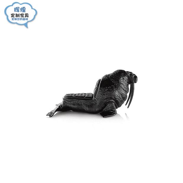 Nội thất Bắc Âu sáng tạo FRP sư tử biển lười biếng ghế động vật giải trí ghế khách sạn KTV mô hình phòng ghế sofa - Đồ nội thất thiết kế ghế xếp cafe