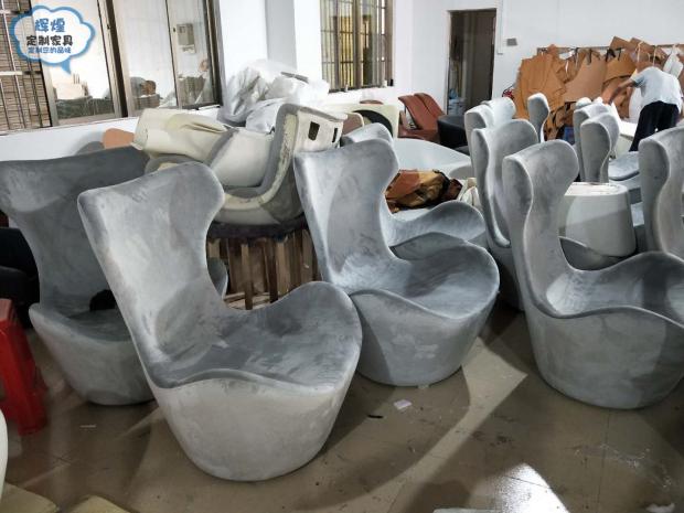 Nhà máy trực tiếp FRP phòng chờ ghế phượng ghế sofa biệt thự ghế khách sạn ghế đơn sofa ghế nội thất biệt thự - Đồ nội thất thiết kế ghế xoay văn phòng