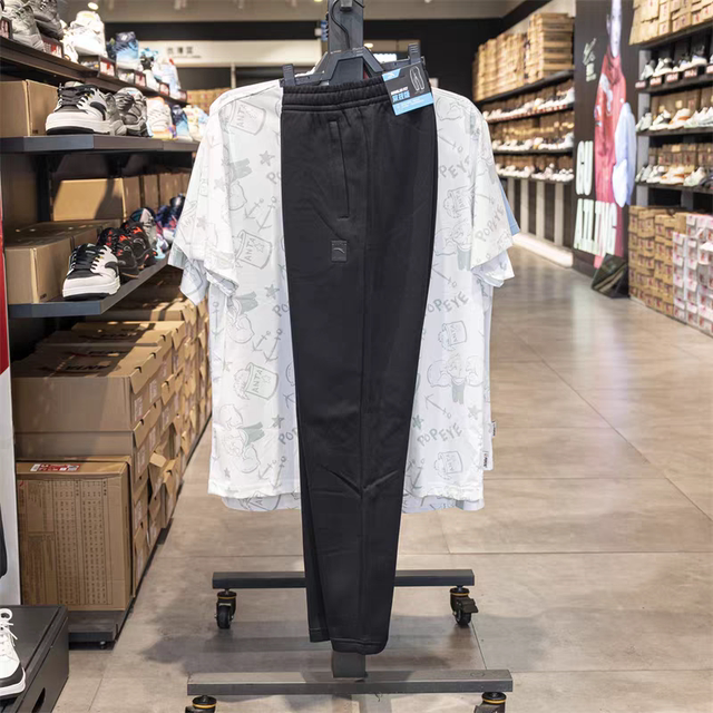 Anta Knitted Sports Pants Solid Color Men's Spring and Autumn New Simple Comprehensive Training Series Straight Pants 152447309