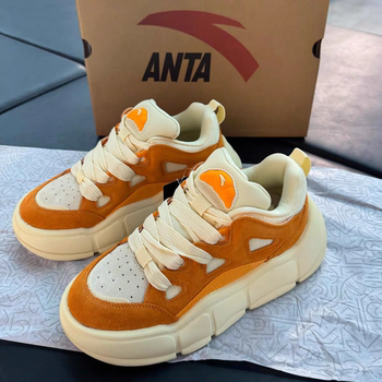 Anta Special Fragrance Bag | Men's Spring Retro Thick-Soled Height-Increasing Sneakers Sports Dad Shoes 112448072