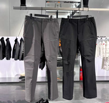 Anta Champion Shan Yan Mx Sports Pants Men's Winter Cordura Warm Waterproof Outdoor Straight-Leg Trousers 152610505