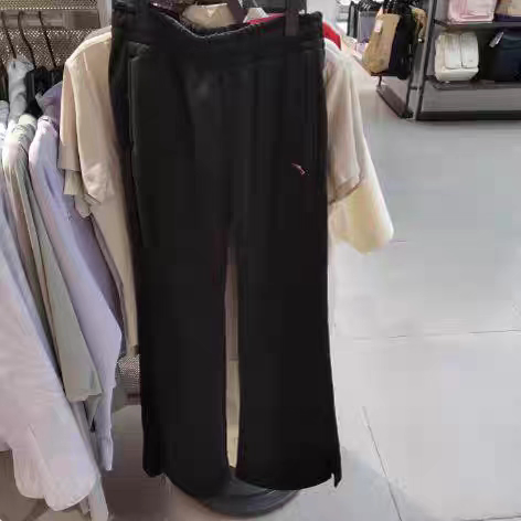 Anta Flared Pants | Casual Sports Pants for Women, Winter Fleece-Lined, Loose Wide-Leg Straight Pants 162447313N