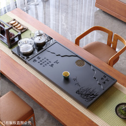 Chinese Tea Tray Electric Appliance Integrated Office For Home Minimalist Full Set of Automatic Sheung Shui Imitation Ujin Separating Tea Set Suit
