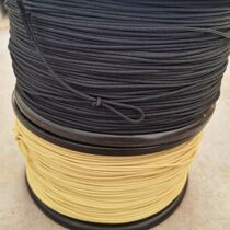 New product 2 mm 3 mm fireproof aramid rope high temperature resistant flame retardant glass roller Dow High temperature pipe thermal insulation