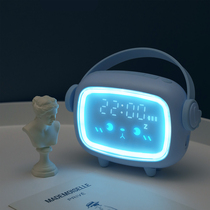 2020 new time Angel alarm clock children creative electronic small alarm clock multifunctional led night light digital alarm clock