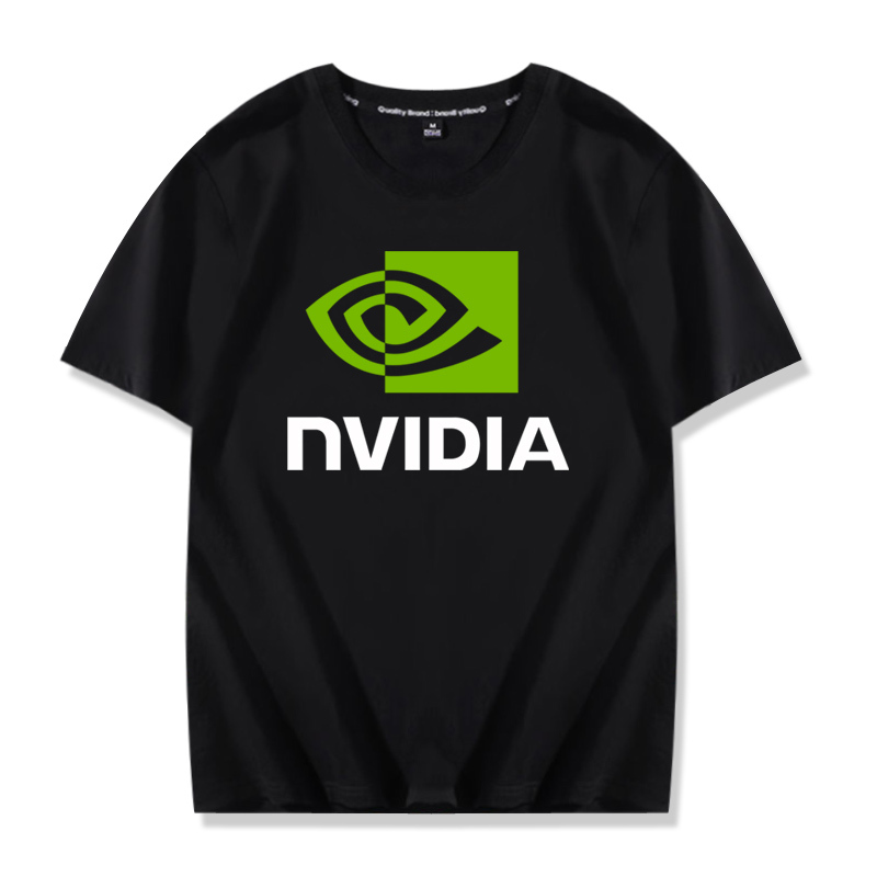 Computer Programming Language Code Nvidia Peripheral Huang Renxun Short-Sleeve T-Shirt Clothing Half-Sleeve