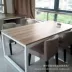 Bàn làm việc văn phòng nhân viên bàn hình chữ nhật máy tính bàn bàn điều hành - Nội thất văn phòng