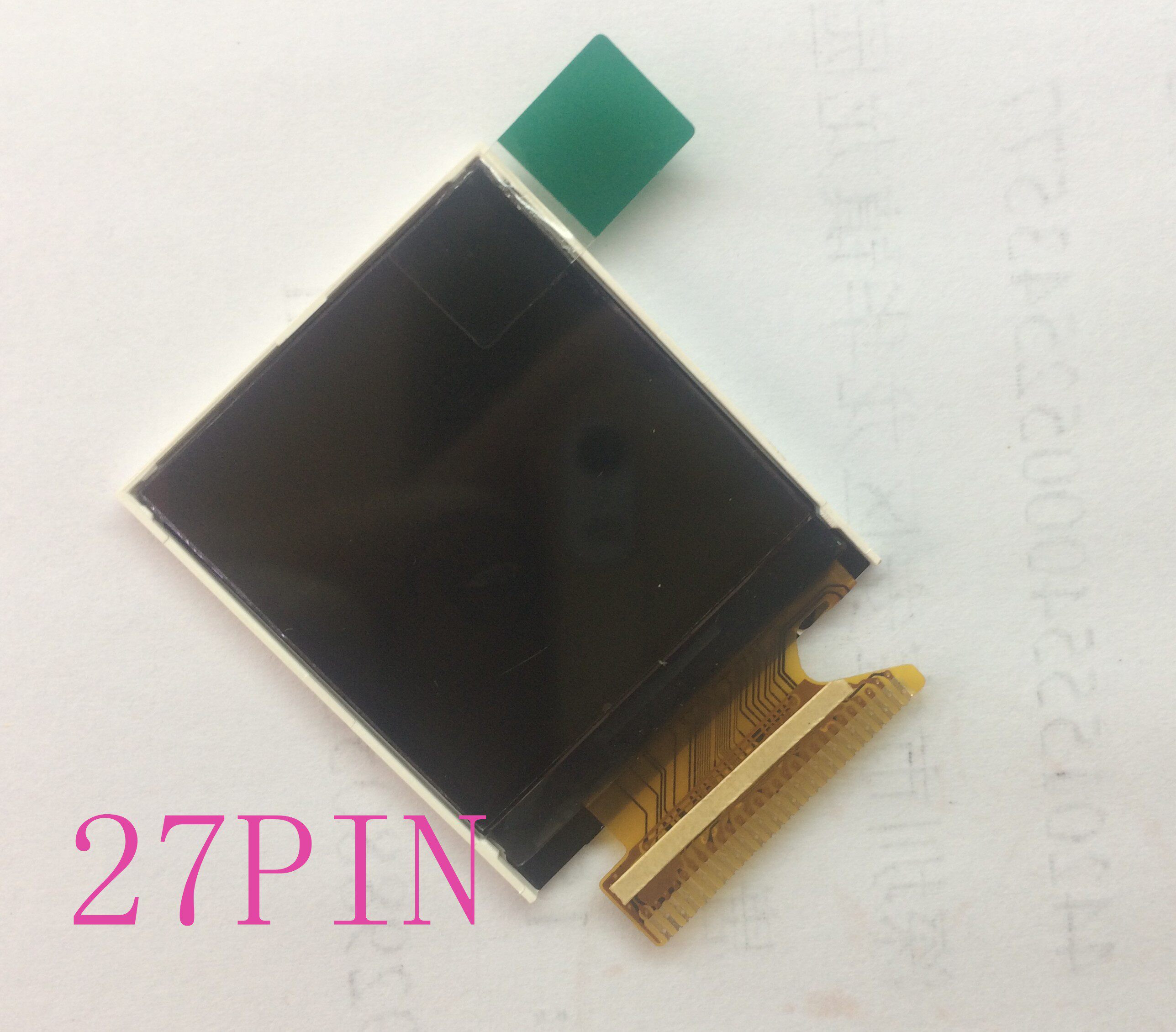 The new 1 44-inch TFT LCD 8-bit parallel ST7735R drive ILI9163 drive 27PIN 18PIN