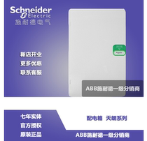 Original Fashion Schneider Distribution Box Tianlang Series White Door 36 Loop Electric Box 36 Strong electric box TLA36B