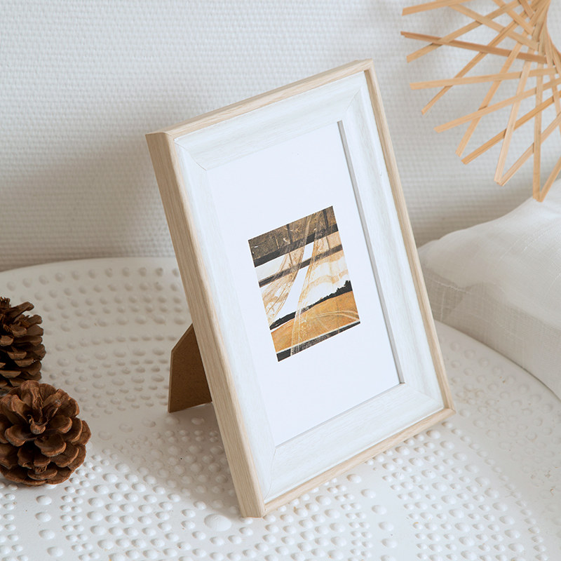 European style ins photo frame pendulum 6 inch 7 inch 8 inch 10 inch creative decorative picture frame outer frame simple plus wash photo hanging wall