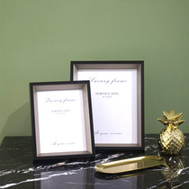 European childrens photo frame setting creative 7 seven inch 6 8 10 12 inch A4a3 hanging wall picture frame photo frame customization