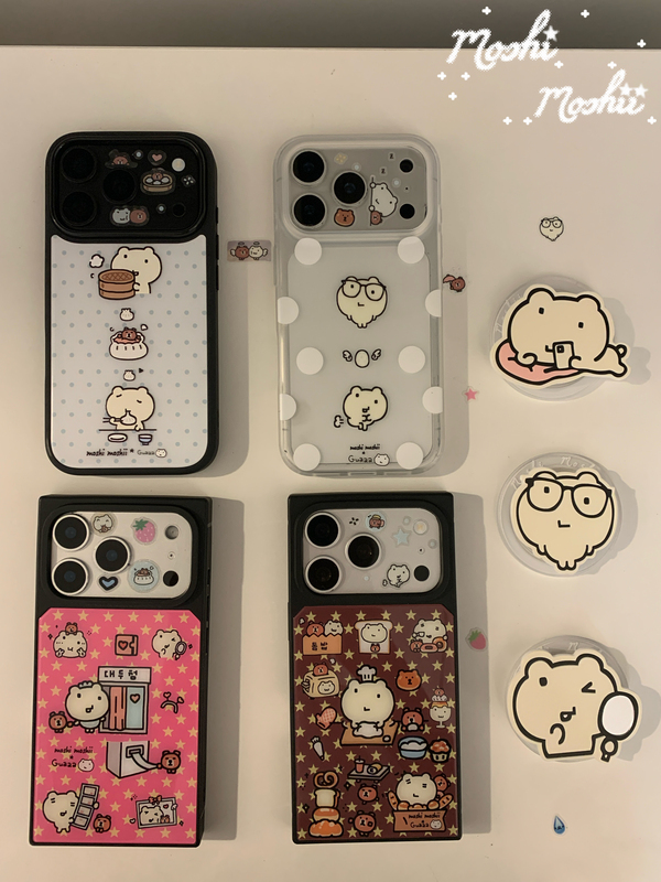 Moshi Moshii*Guaaa Original Co-Branded Magnetic Phone Case for Apple 18Pro17Promax Moshi Moshii*Guaaa Original Co-Branded Magnetic Phone Case for Apple 18Pro17Promax